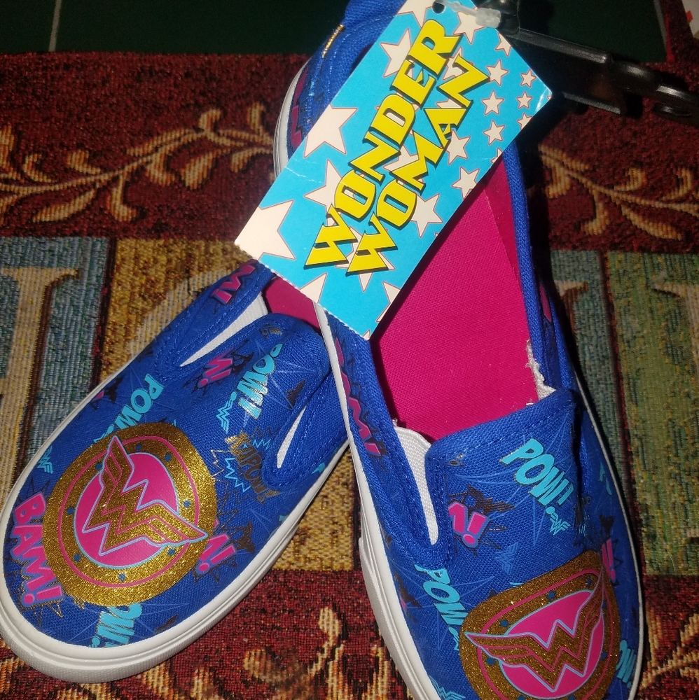 DC comics Wonder woman girls casual shoes